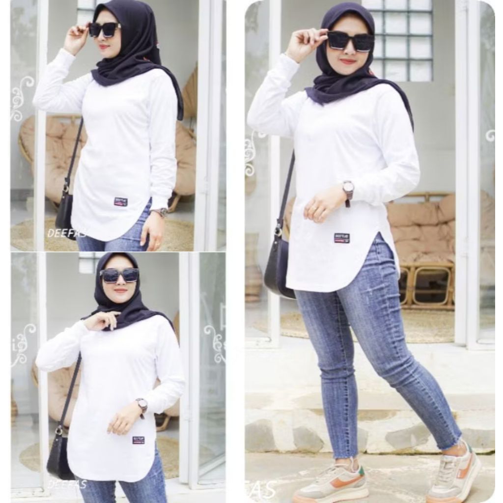 KAOS OVAL CEWE( PAKAIAN WANITA > ATASAN KAOS ) // Terlaris // Kaos OvaL Polos  Wanita // Kaos Polos 