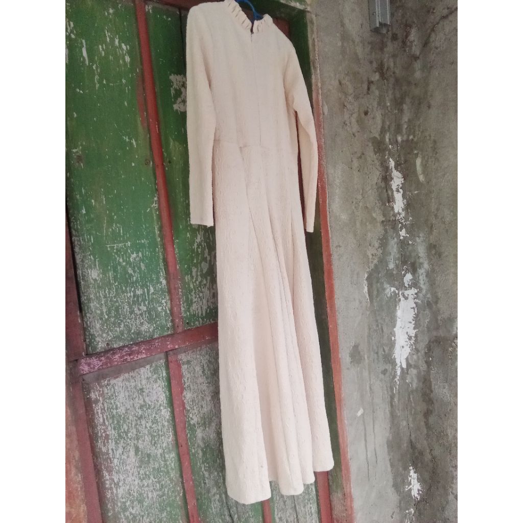 Gamis Baju Pakaian Muslimah Polos Design Fashion Import Mix