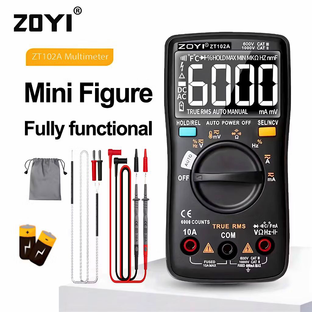 HS - avometer digital zoyi zotek
