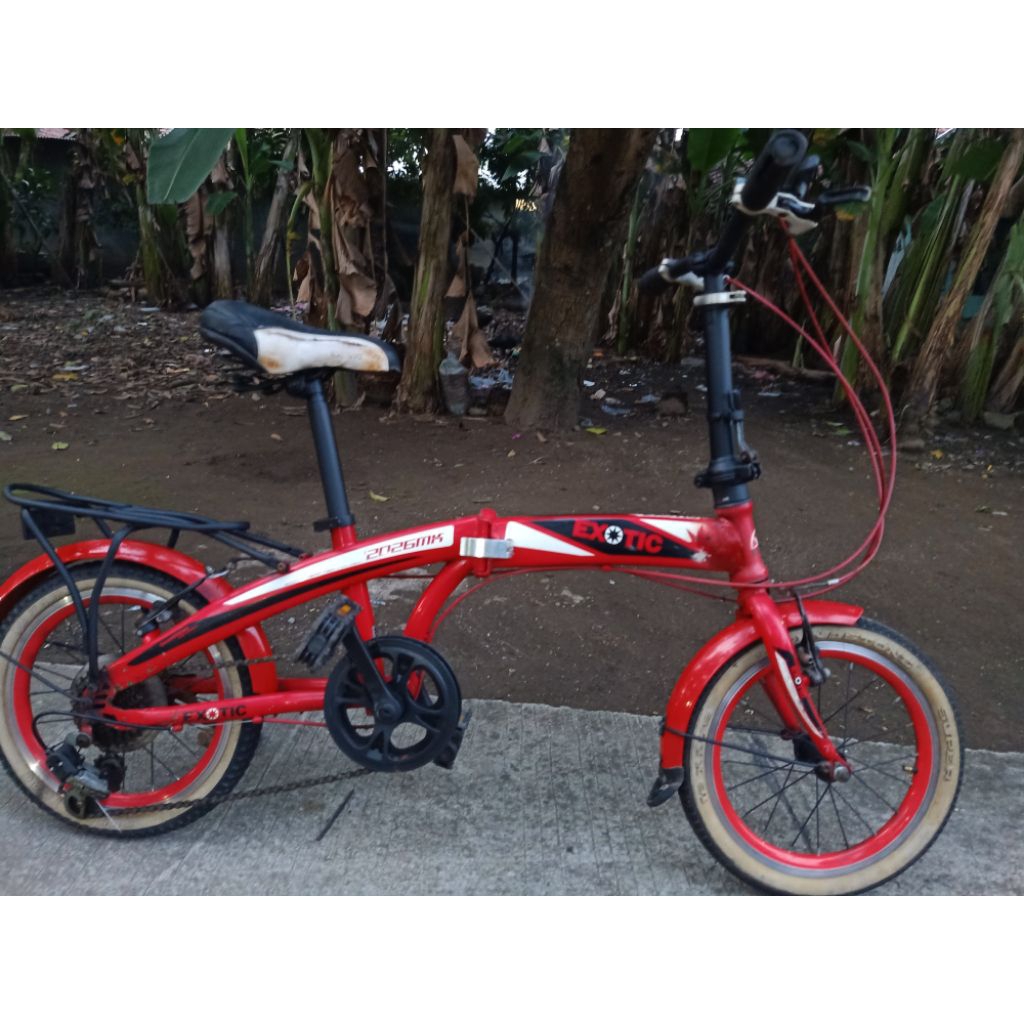 SEPEDA  LIPAT UKURAN 16 SEKEN