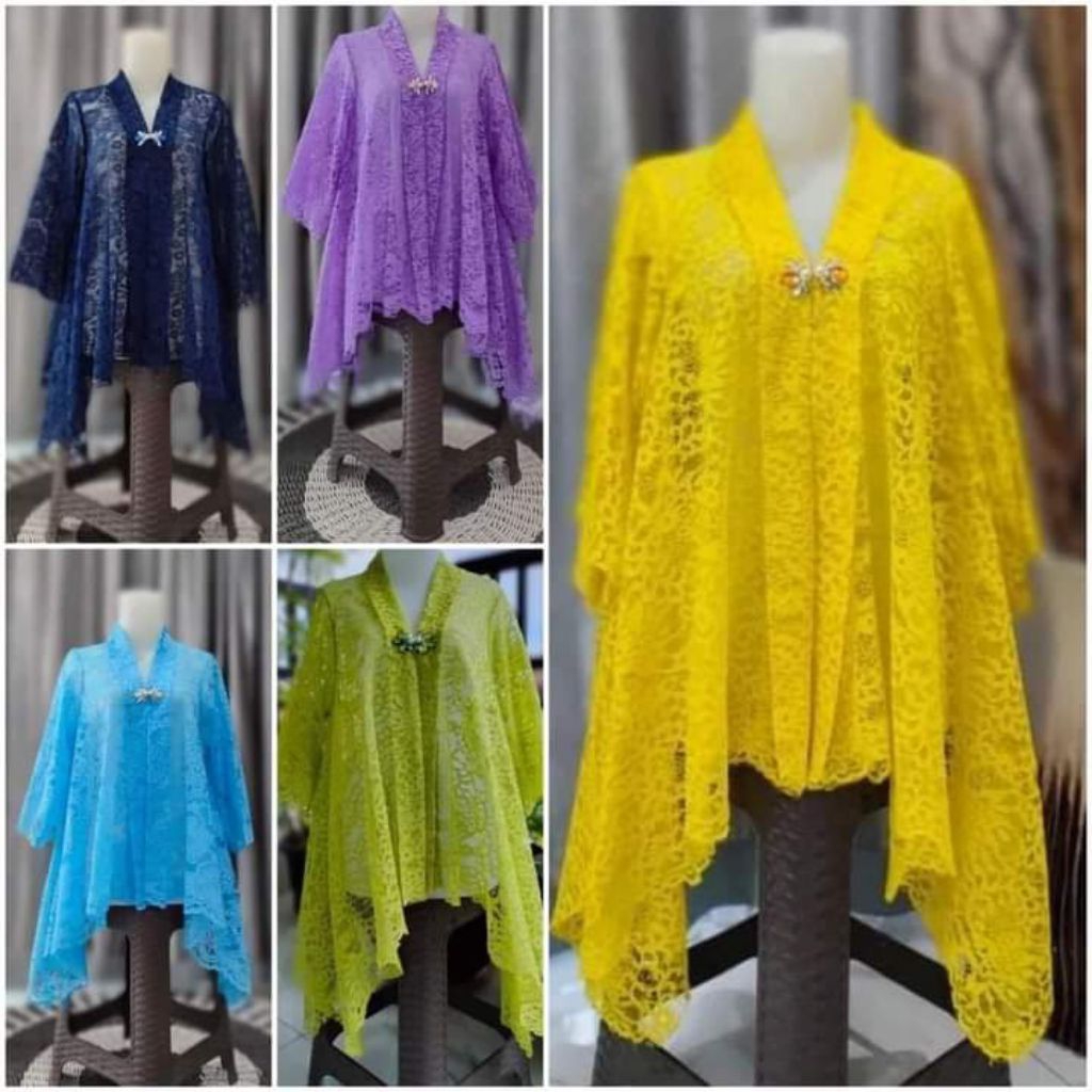 Kebaya Kartini panjang / blus kartini panjang