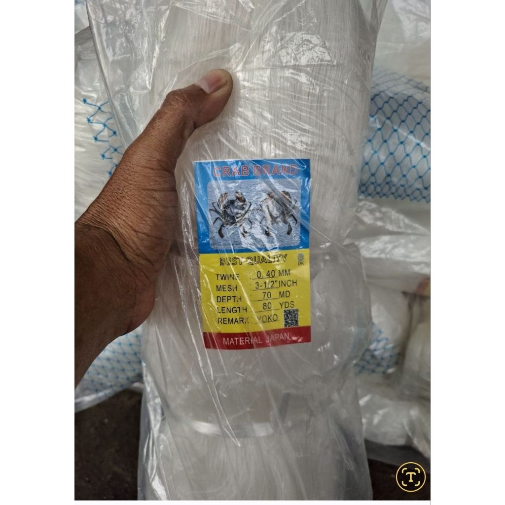 Jaring ikan 040 3 1/2 in jaring laut danau jaring senar