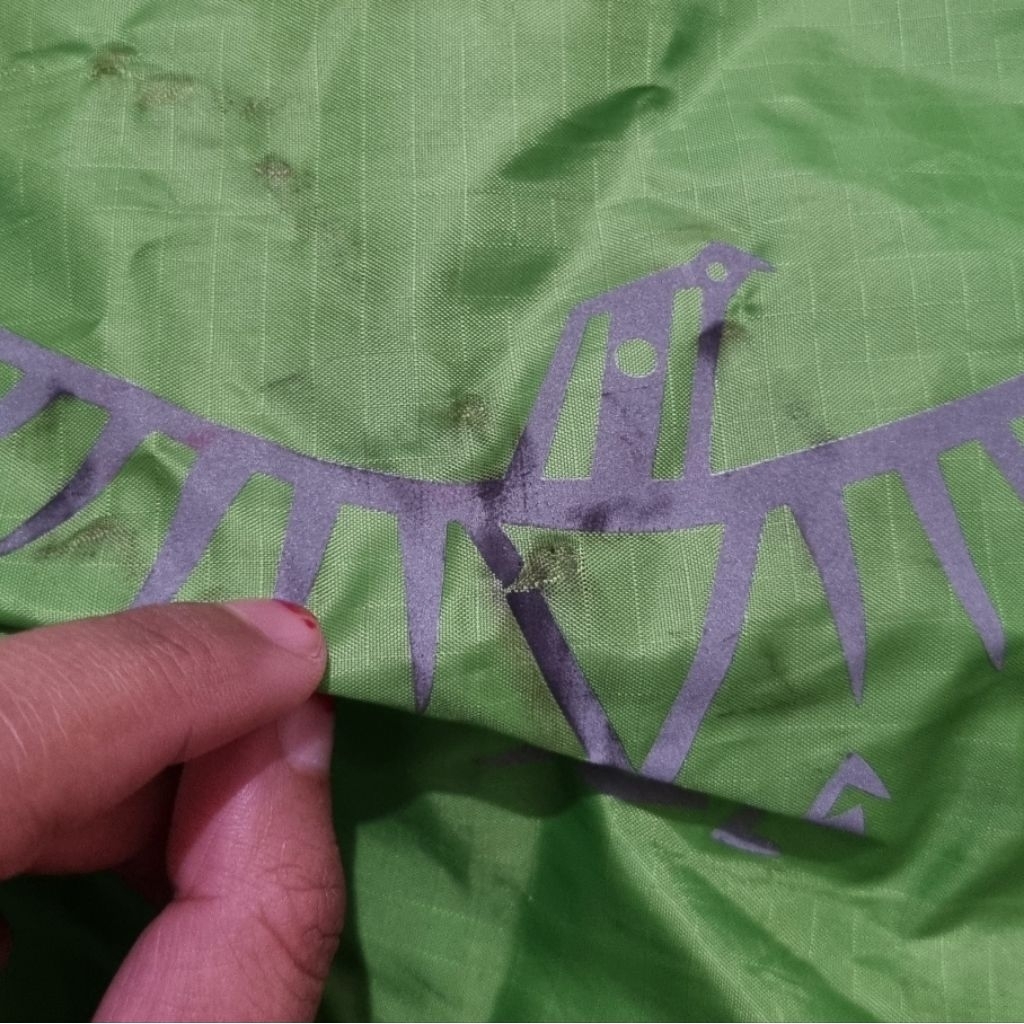 OSPREY RENN 50L GREEN SECOND/ PRELOVED OSPREY/ CARRIER OSPREY/ SUDAH LAUNDRY