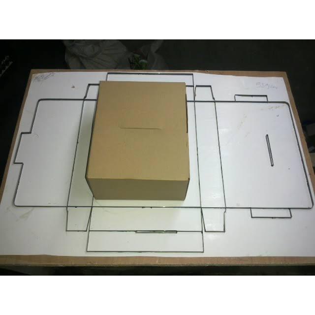 Custom Pisau Pond Kotak Skincare Roti Box Ayam Geprek