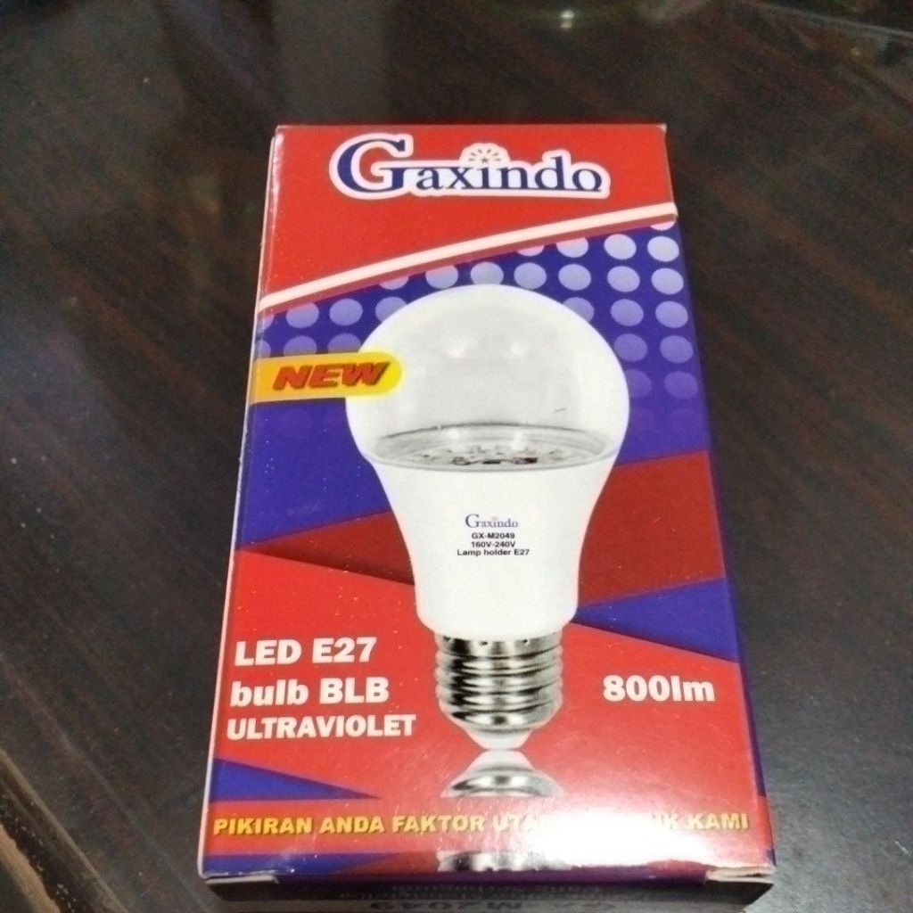 GAXINDO LED E27 ULTRAVIOLET BULB