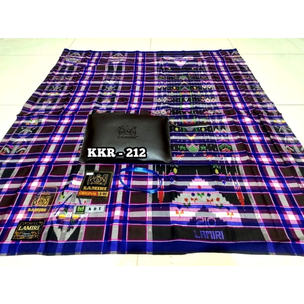 COD Sarung Lamiri Dan Donggala  jadul Type KDT Bahan full sutra kain super lembut Rasa Sarung BHS