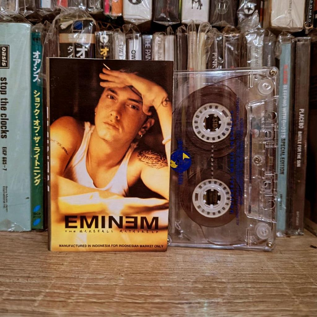 kaset pita tape original Eminem - marshall mathers LP +bonus tracks
