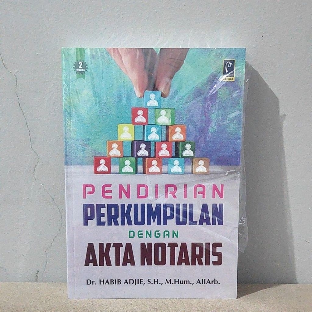 Buku Original Pendirian Perkumpulan Dengan Akta Notaris