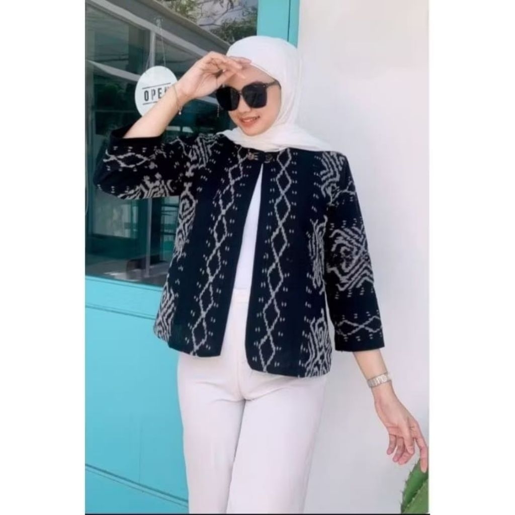 PROMO OUTER WANITA,OUTER TENUN,CASUAL TENUN, OUTER KERJA