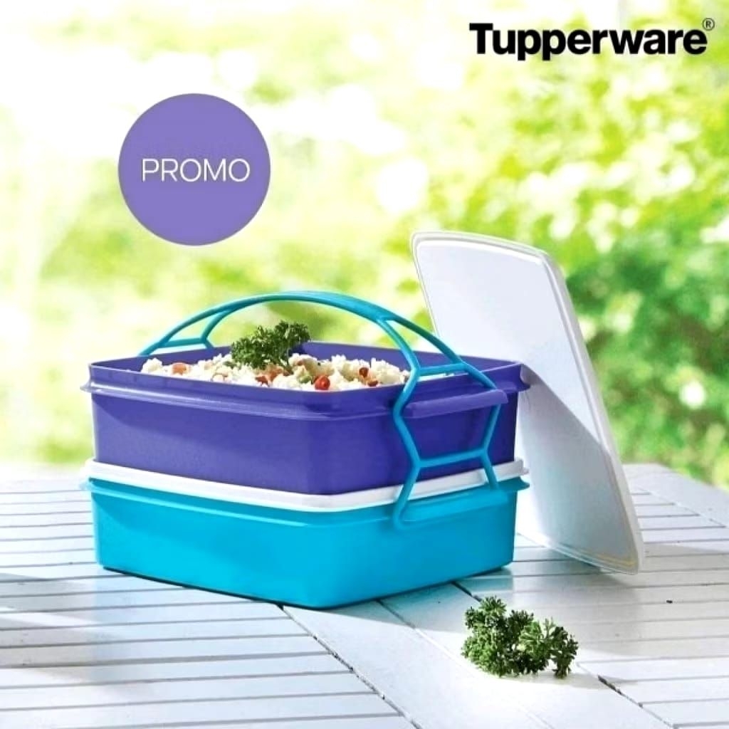 Rantang Tupperware  2 susun 4Liter