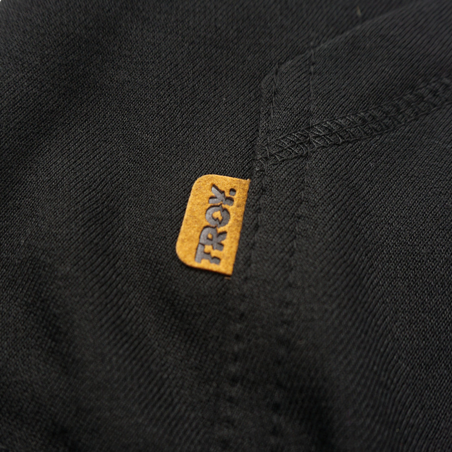Troy Company Zipper Hoodie Black Zeter - Hoodie Zipper Hoodie Hitam ZHD 3322