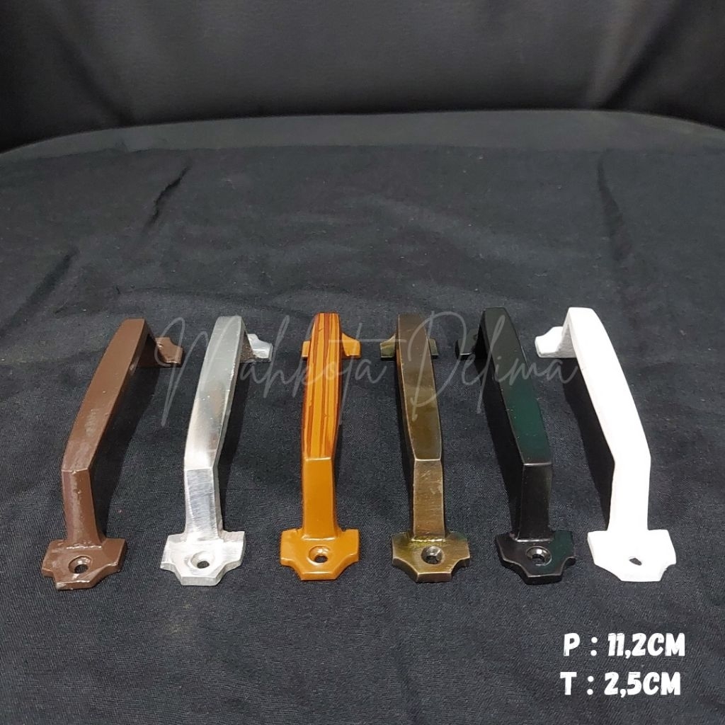 Handle Laci Tarikan Gagang Pintu Aluminium Tebal Almari Lemari Kitchen Set Dapur Jendela Minimalis
