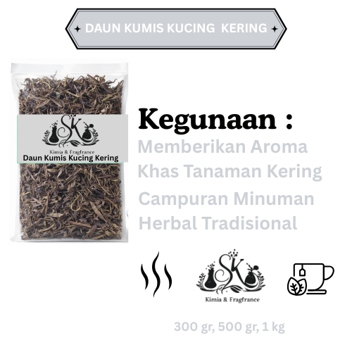 Daun Kumis Kucing Kering / Kumis Kucing Kering