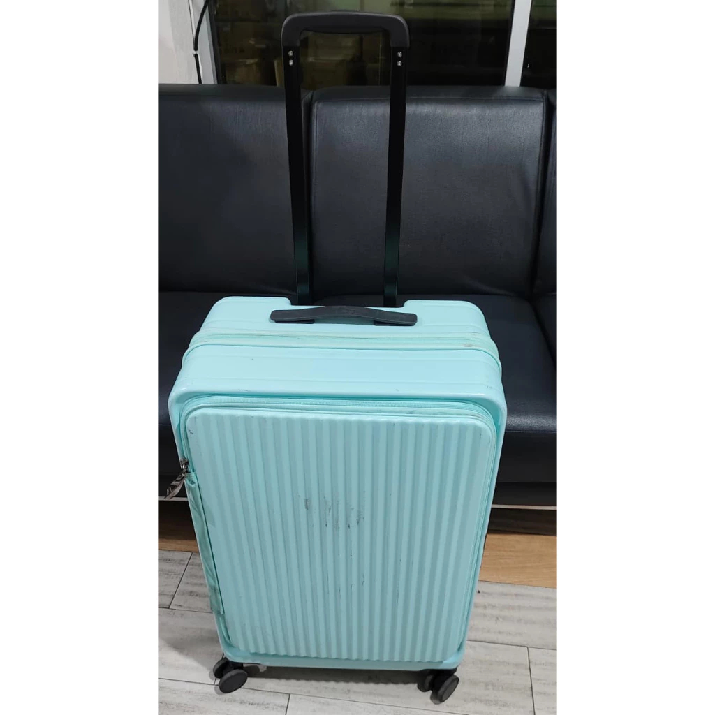 BLMG KOPER BAGASI 26 INCHI KOPER BEKAS / KOPER SECOND - Biru Muda