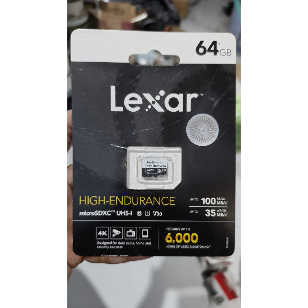 microSD Lexar high endurance 64Gb