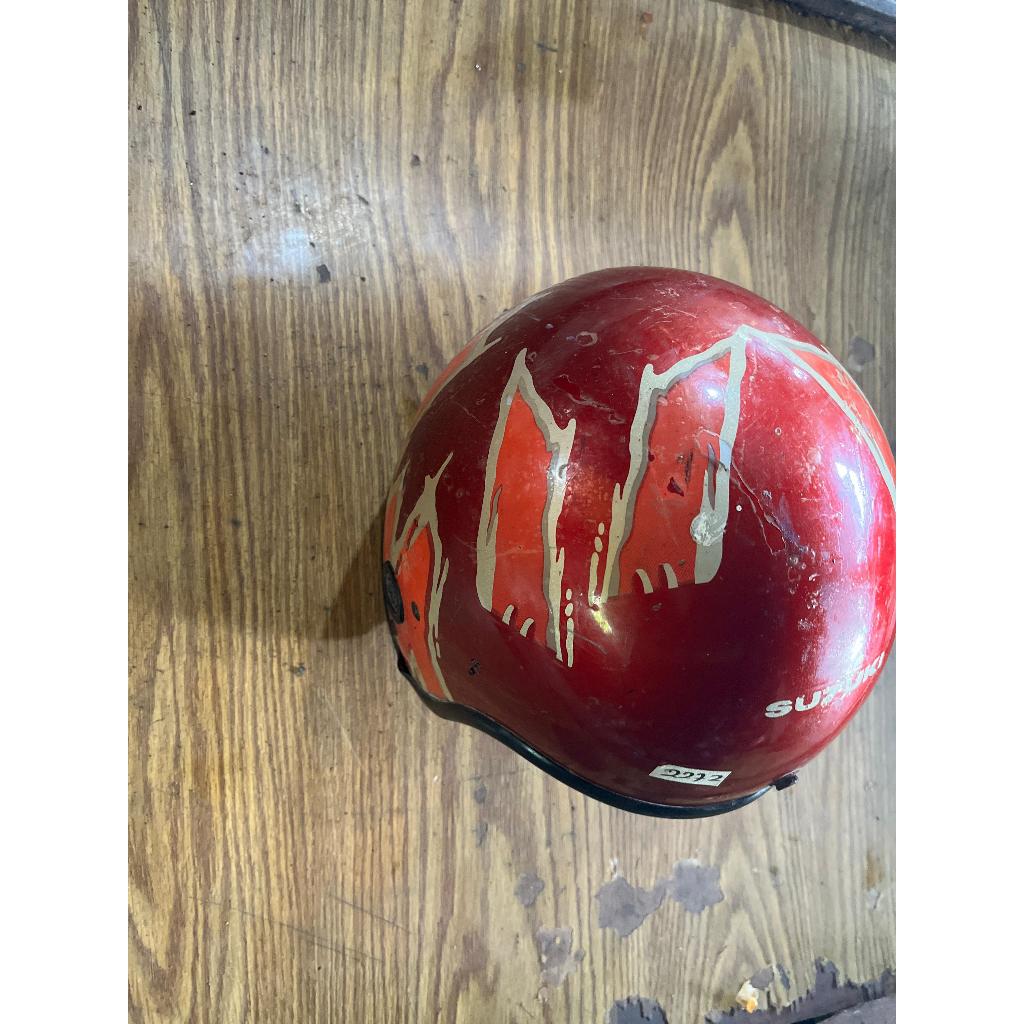 Helm Jadul Klasik Suzuki TS/ TS125 Original // 2273