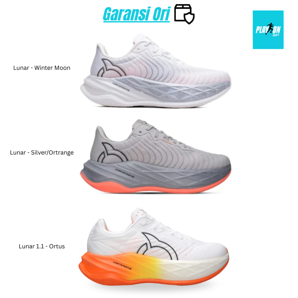 SEPATU RUNNING LARI ORTUSEIGHT LUNAR - LUNAR 1.1