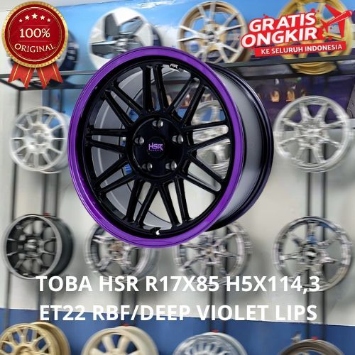 PELEK MOBIL RACING HSR TOBA MODEL TERBARU R17 VELG MOBIL RUSH TERIOS L300 GRANDMAX