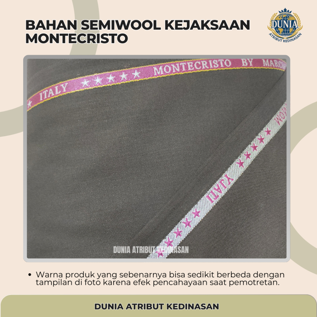 Bahan Semiwool Kejaksaan Montecristo