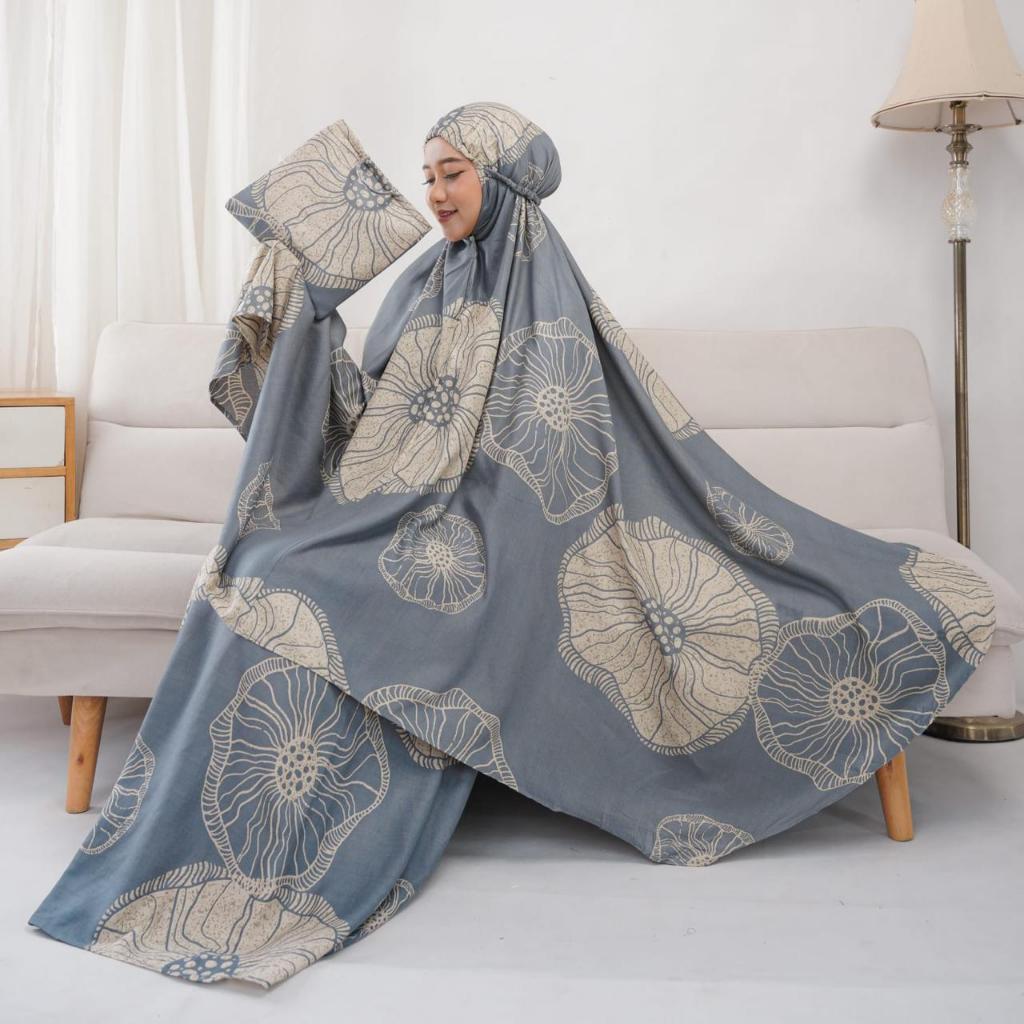MUKENA RAYON BALI DEWASA MOTIF / MUKENA DEWASA TIE DYE TRAVEL DIAMOND JASMINE SOFIA SAKURA / MUKENA 
