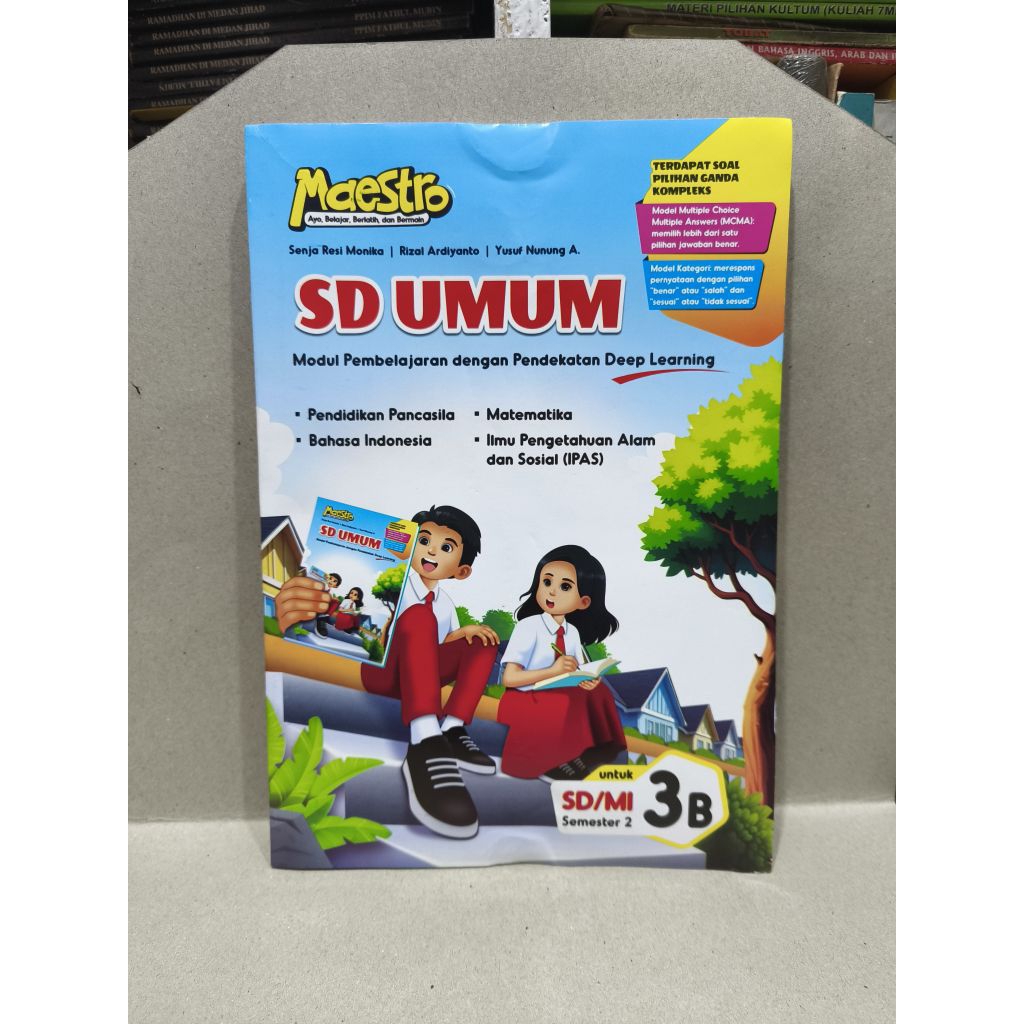 Buku LKS Maestro SD UMUM (Gabungan/Terpadu) Kelas 3 Kurikulum Merdeka CV Hasan Pratama