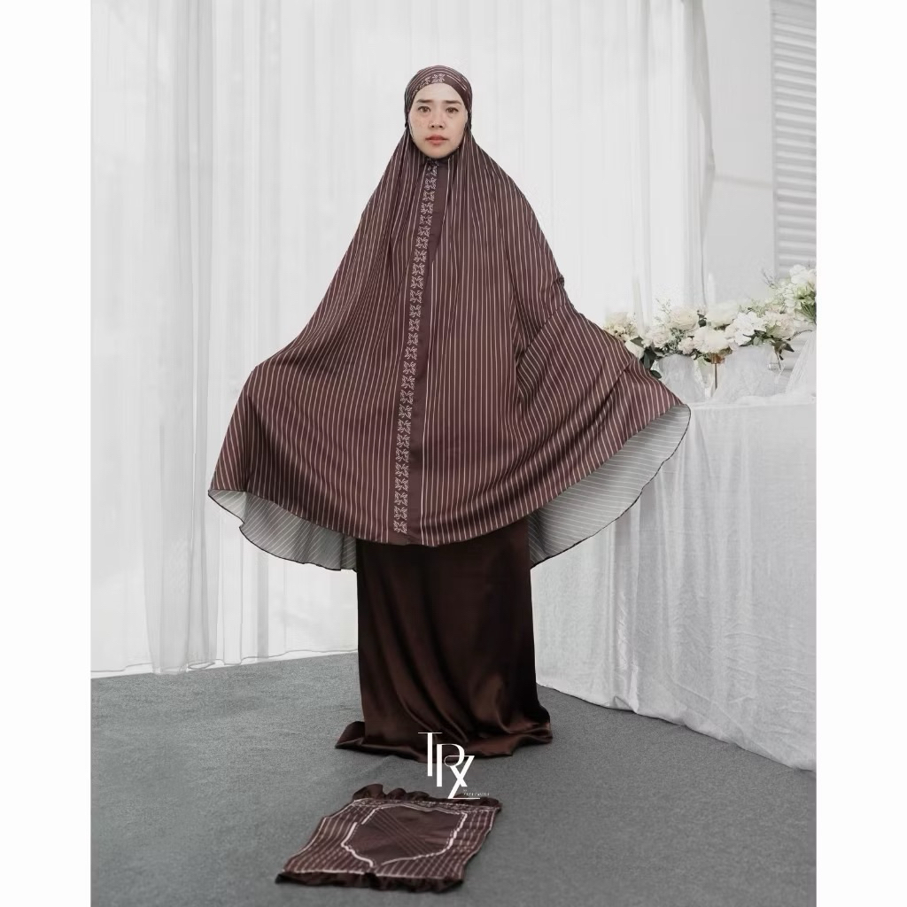 TRZ - Prayer Grateful - Prayer set -  Mukena dewasa