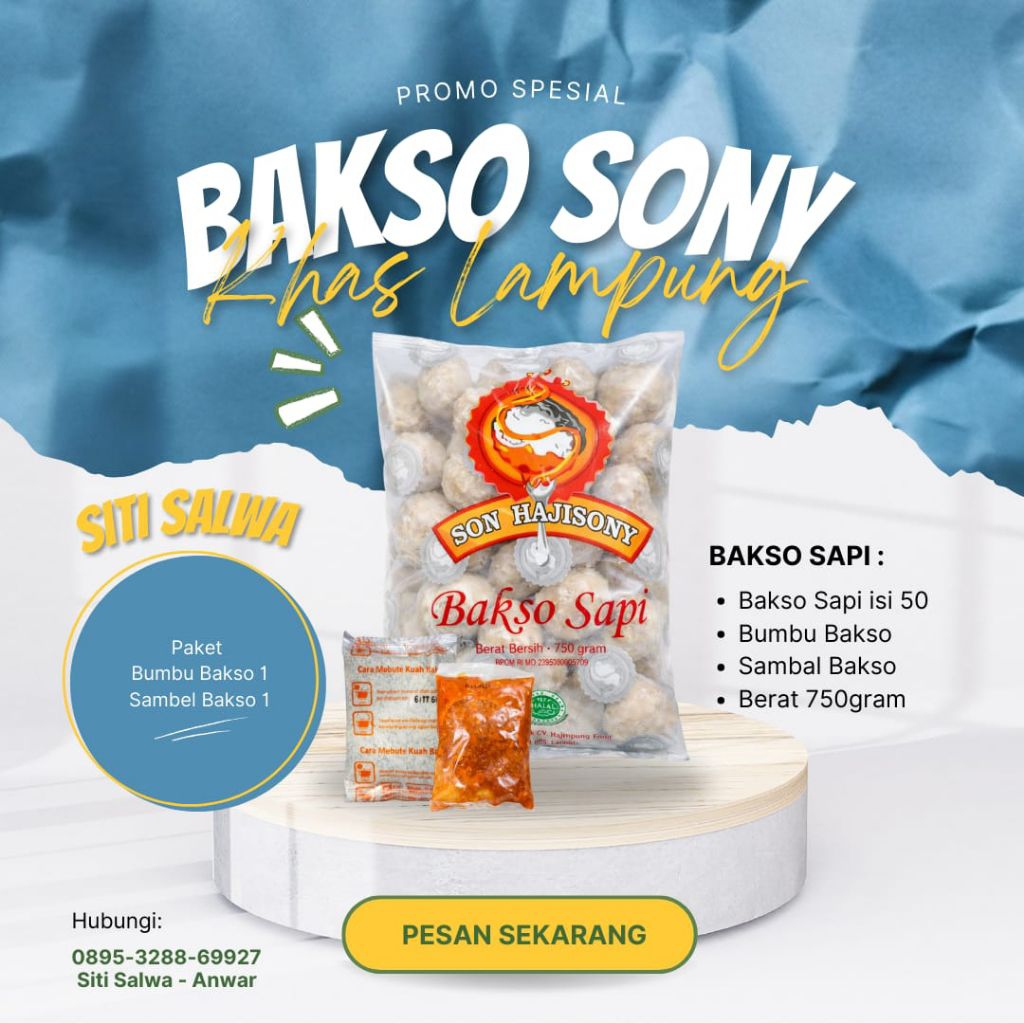 Bakso sony