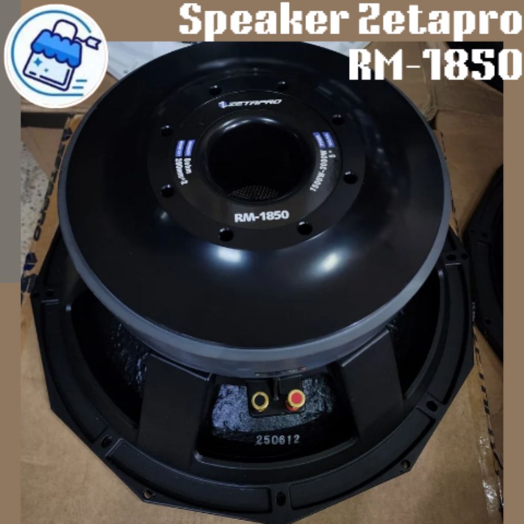 Speaker Zetapro RM 1850 Double Magnet Voice Coil 5 Inch