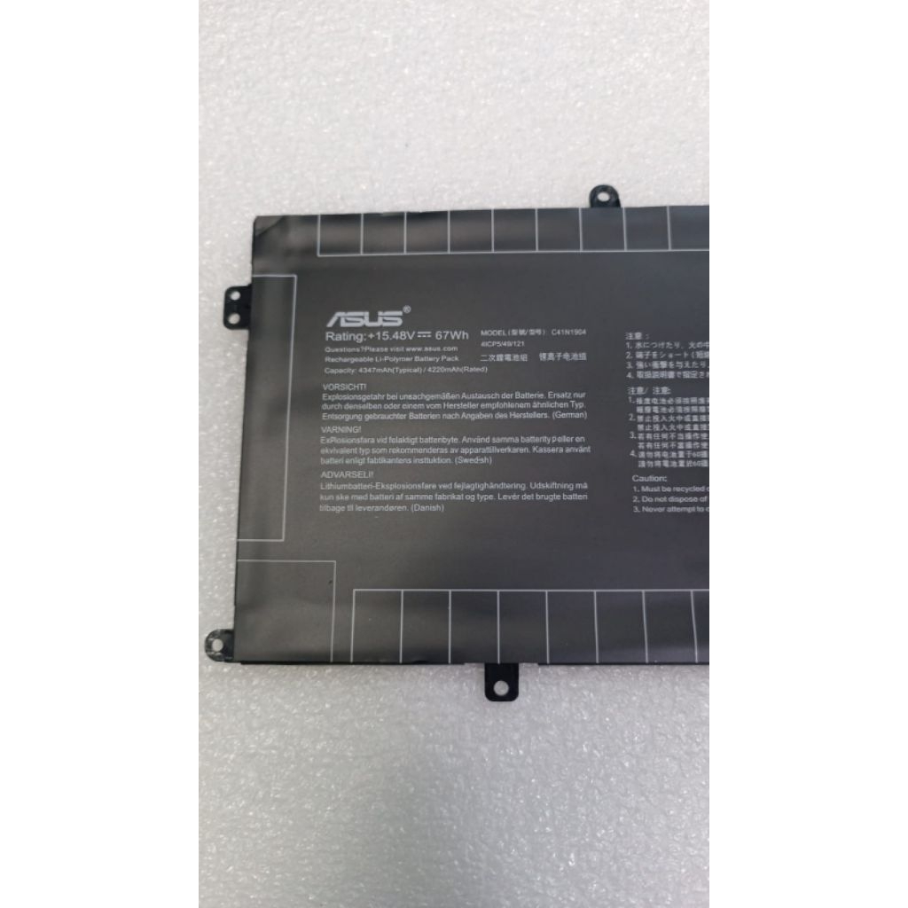Baterai batrai laptop Asus Vivobook 14/15 E1404F C41N1904