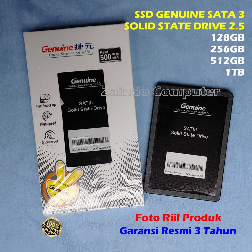 SSD GENUINE 128GB SATA 3 SOLID STATE DRIVE 2.5" SSD 128 GENUINE  SSD GENUINE 256GB SATA 3  SSD 256GB