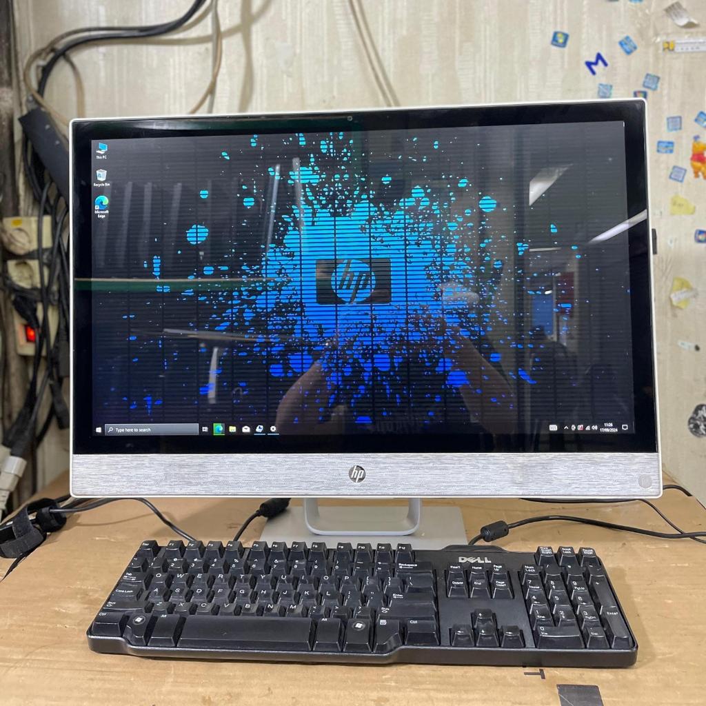 PC ALL IN ONE HP 24" INCI CORE I7-8700T RAM 16GB HDD 1TB  ( BERGARANSI )