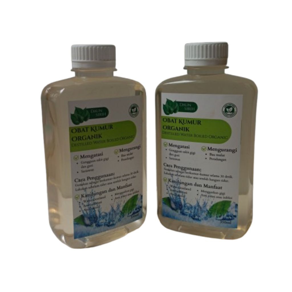 Obat Kumur Daun Sirih Organik 350ml