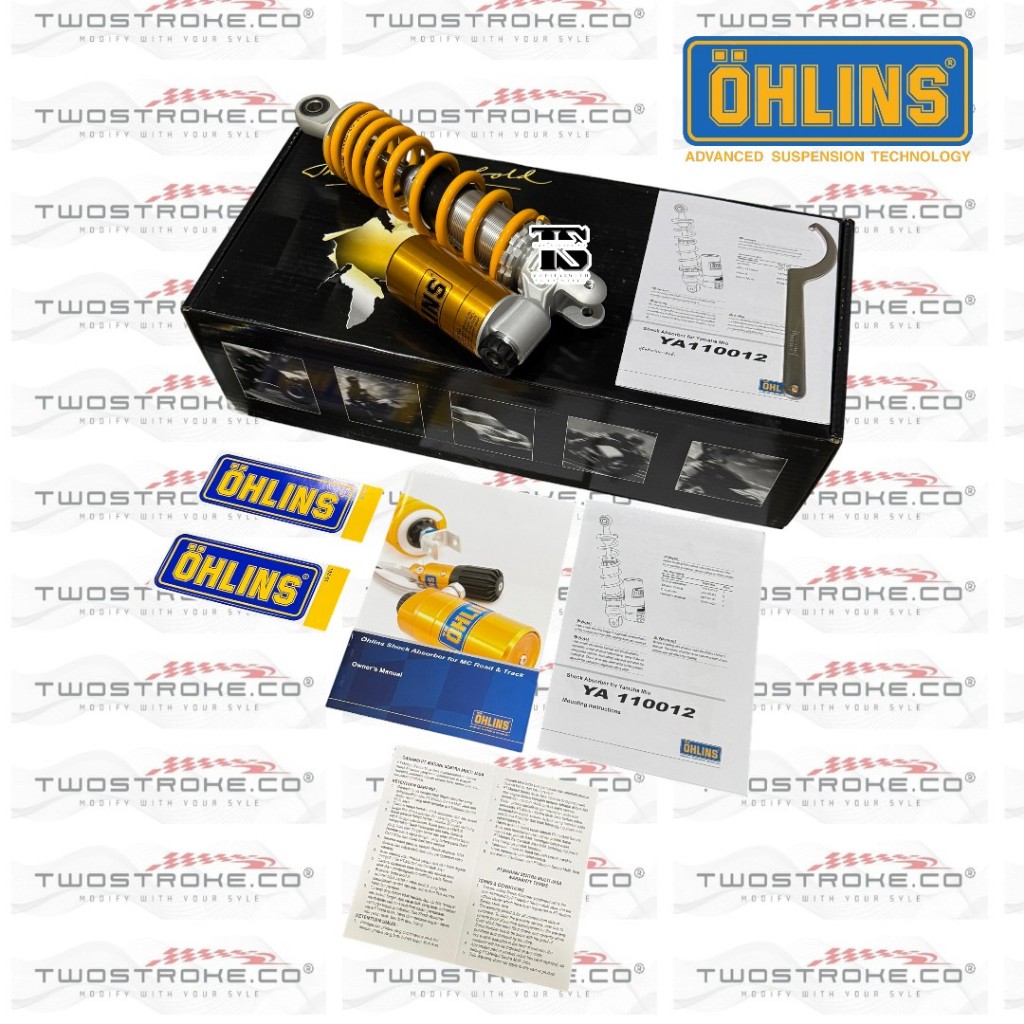 Shock Ohlins Mio YA110012 Original Ohlins // Shock Ohlins Mio // Mio 115 // Lexi Ohlins YA-110012 Or