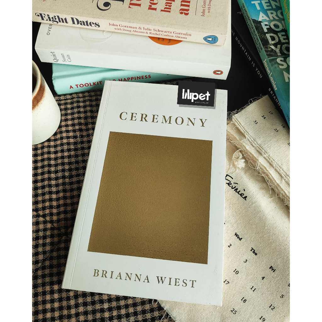 Buku Non Fiksi fiksi second/preloved original bahasa Inggris - Ceremony oleh Brianna Wiest