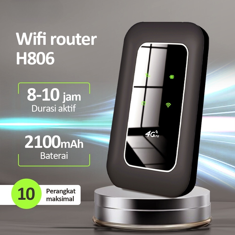 H806 Wireless Router 4G LTE 5G Mini Modem 300Mbps Mobile Broadband WiFi router portabel