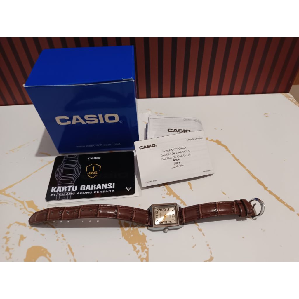 jam tangan wanita casio anti air preloved