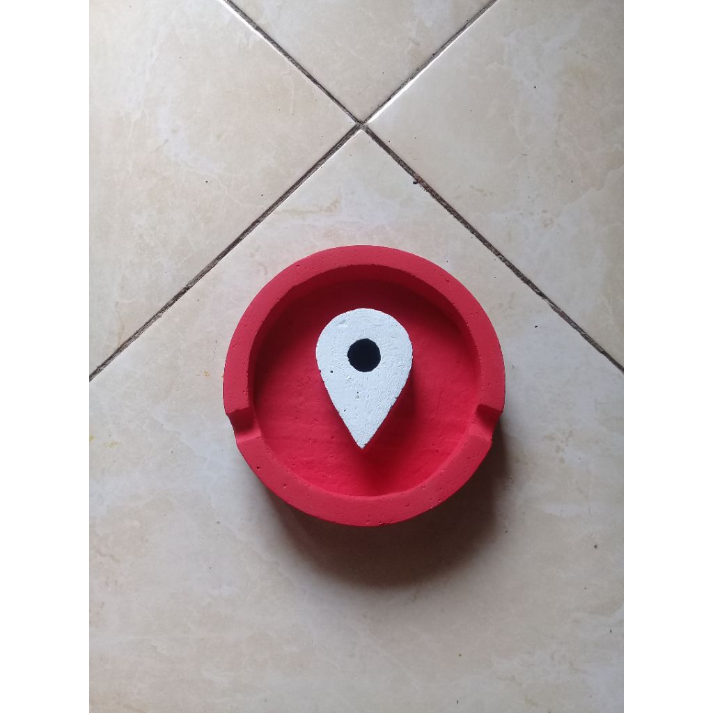 ASBAK UNIK LUCU MOTIF GPS HIASAN SOUVENIR