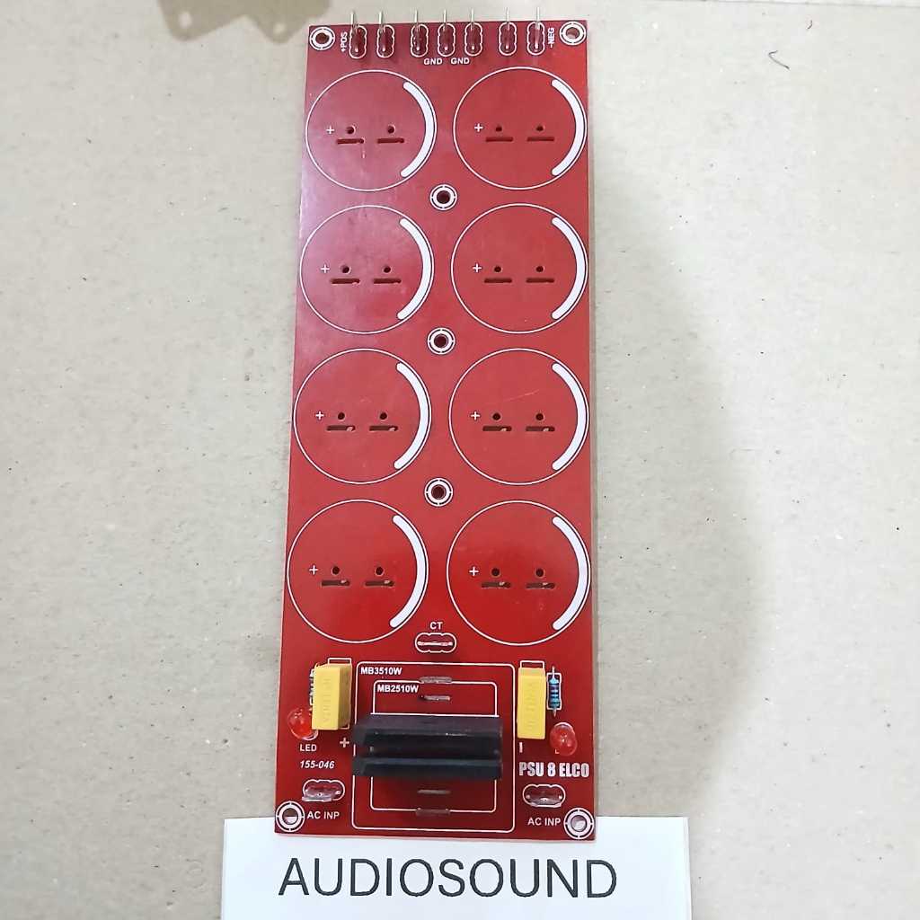 Kit Psu 8 Elco Pertinak Merah