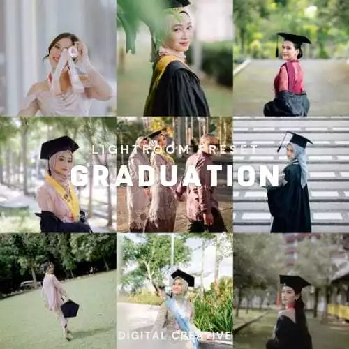 35 Preset Wisuda Graduation Lightroom DNG
