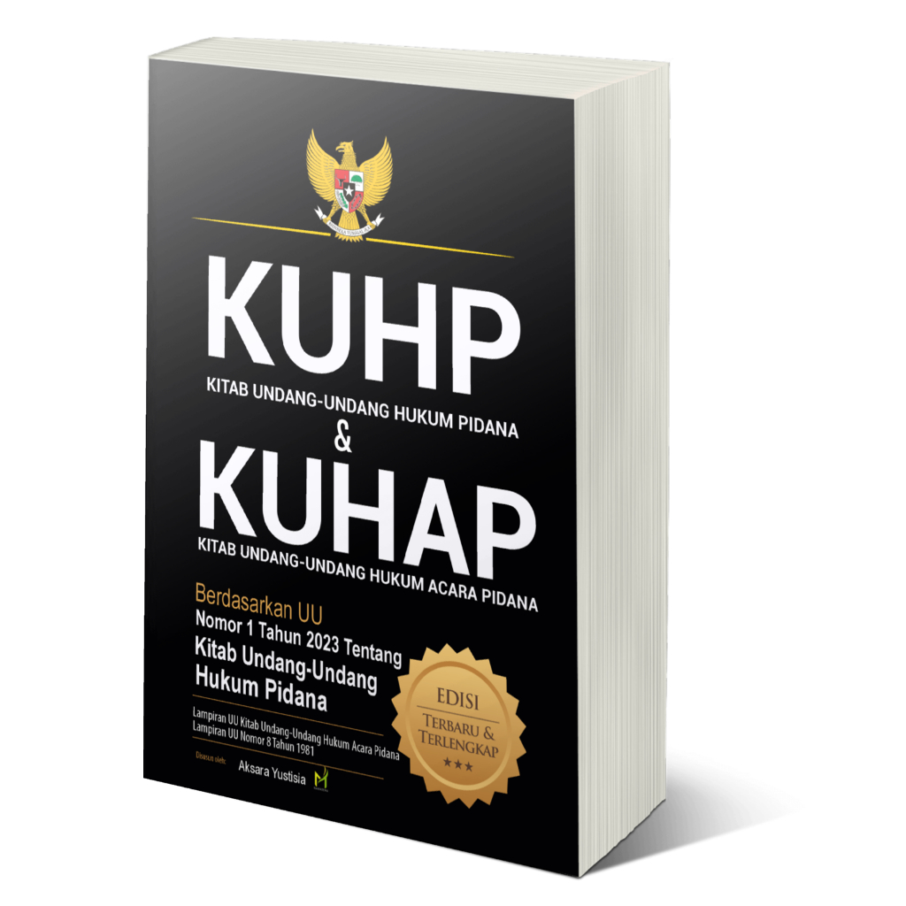 BUKU KUHP DAN KUHAP+EDISI TERBARU DAN TERLENGKAP 2025