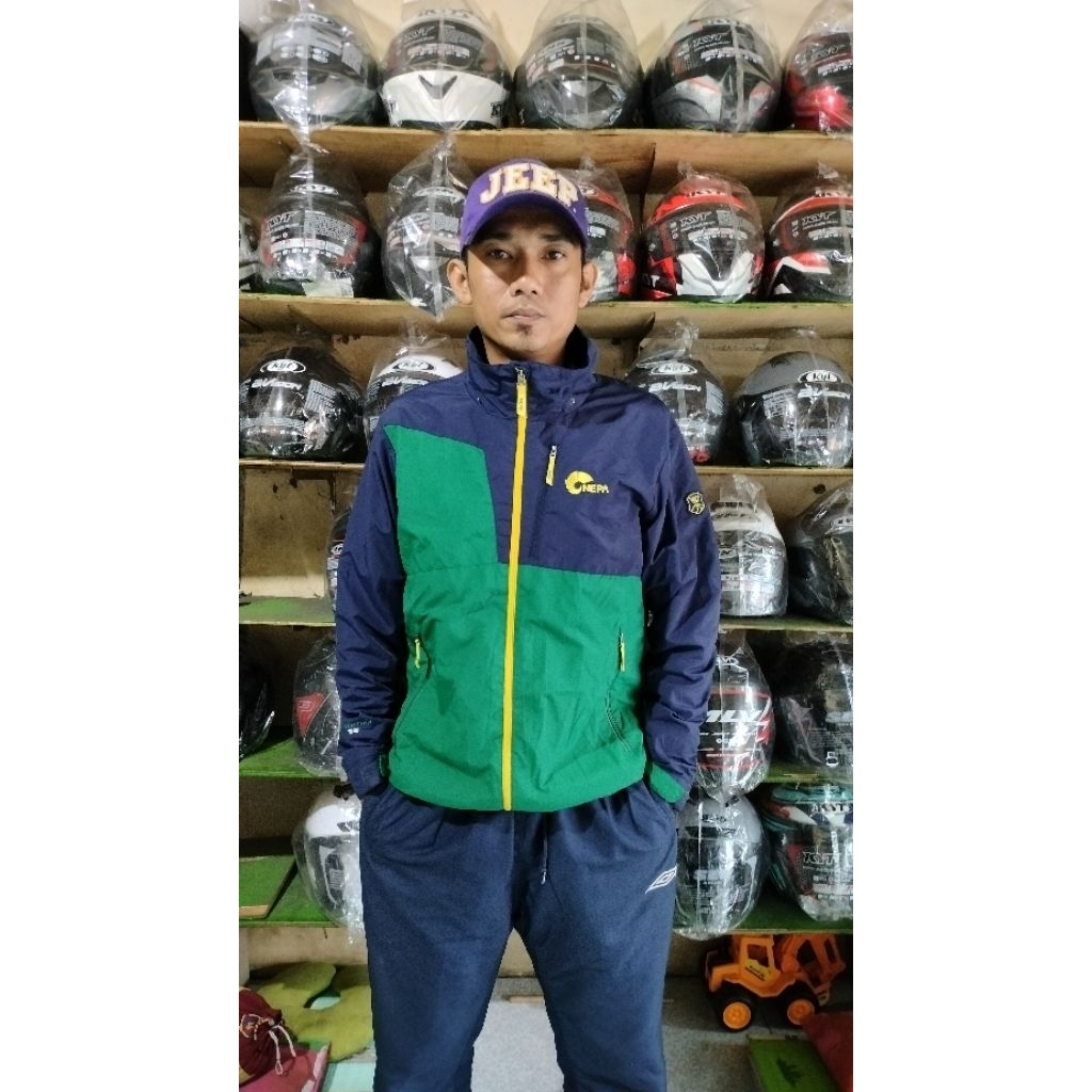 Jaket Outdor brand NEPA anti air daun talas