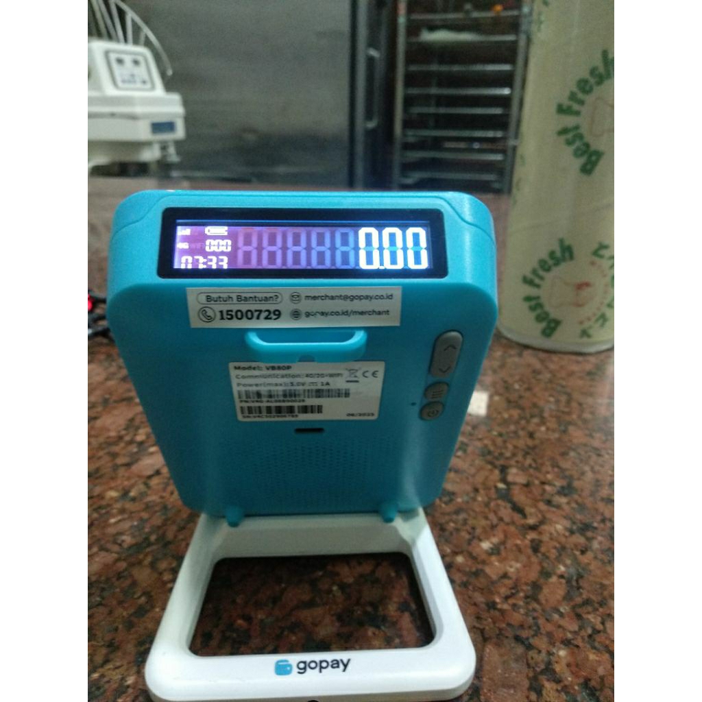 gopay qris speaker second