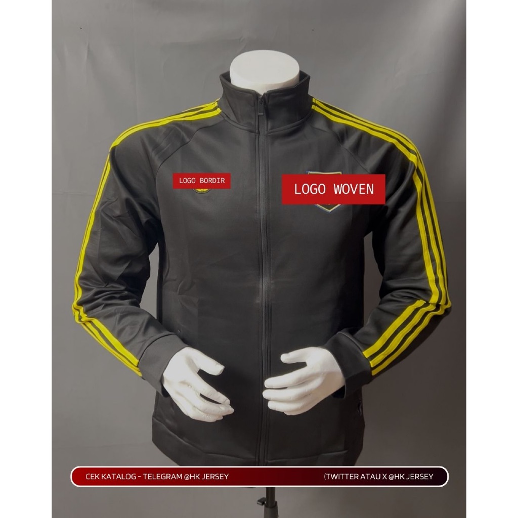 MU TRACKTOP BLACK JACKET 25-26