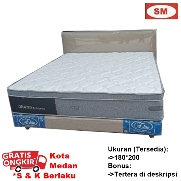 MATRAS GRAND ELEGANT - ELITE SPRING BED - (MATRAS SAJA) - 180 x 200