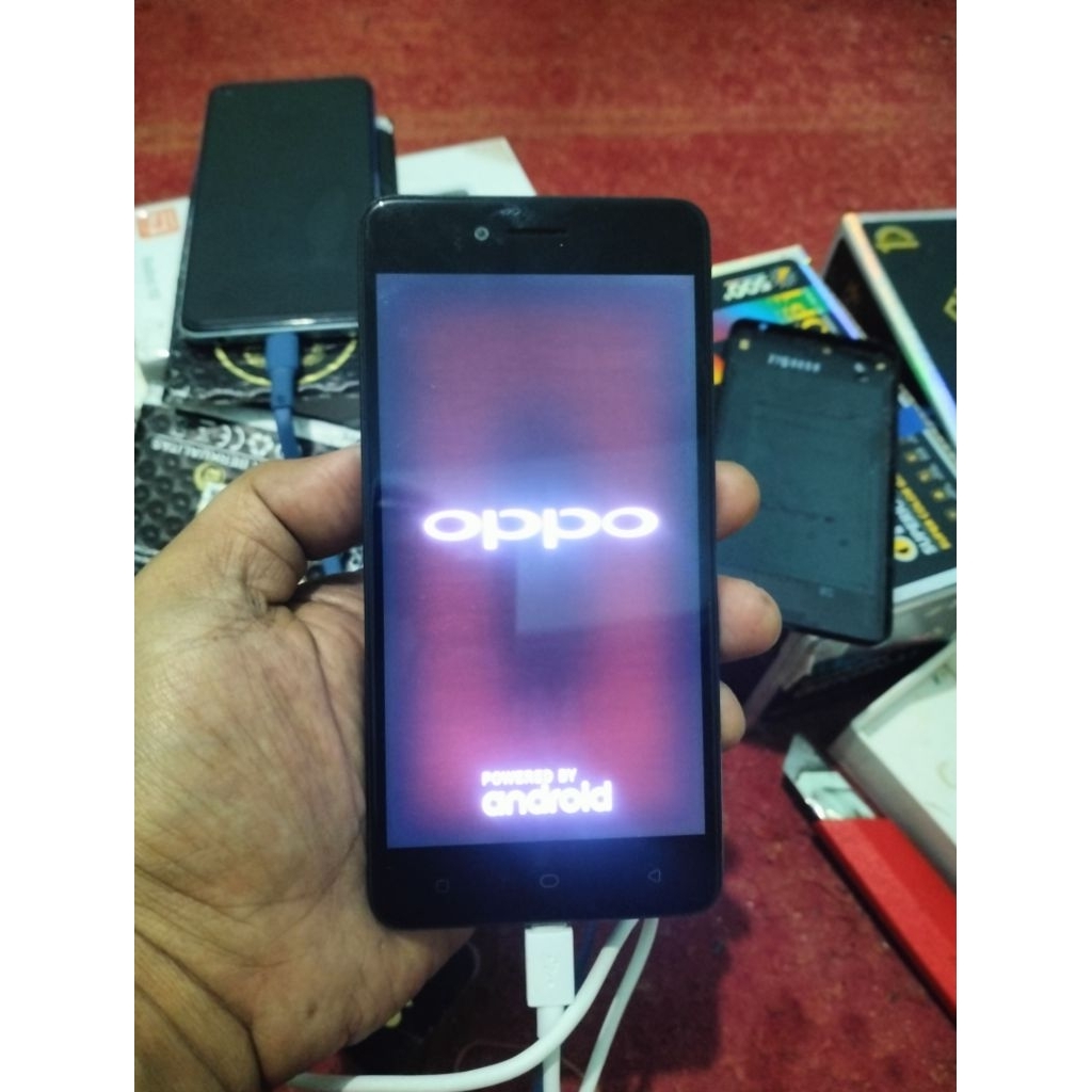 Oppo A37f bootlop masih segel