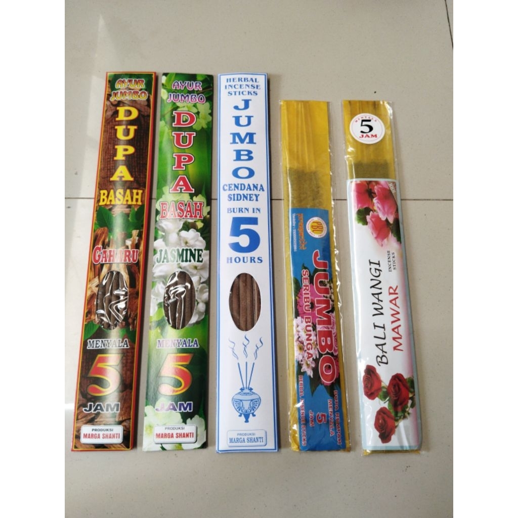 dupa hio wangi bali menyala 5jam