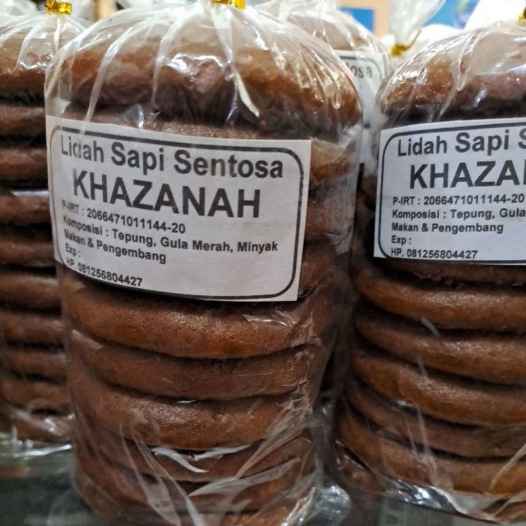 (1 bks isi 10 keping) Kue Lidah Sapi