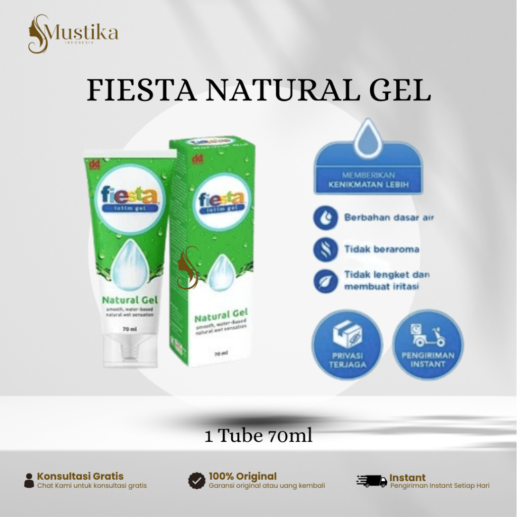 Bestbuy0404 Fiesta Lubricant Gel 70Ml Natural Mint Cool Warm Gel