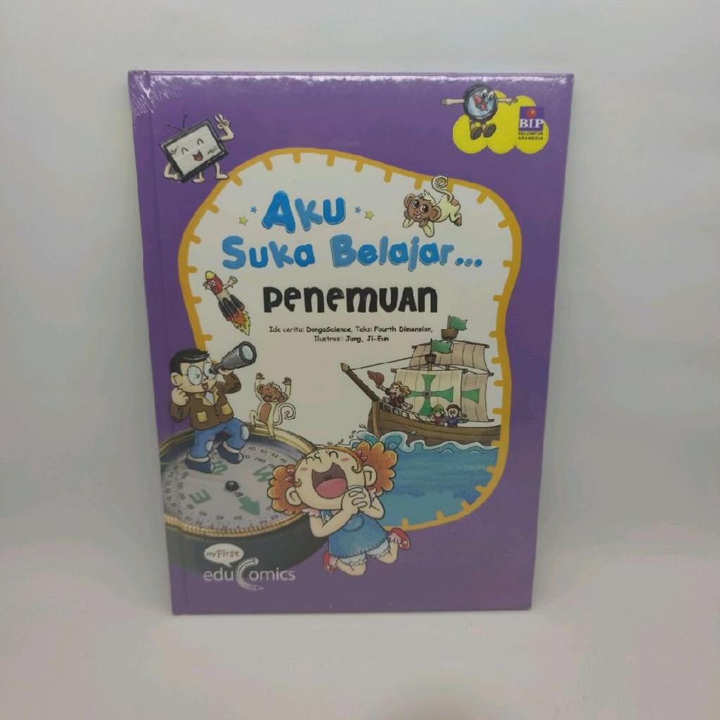 BARU - ORIGINAL - Buku Educomics - Aku Suka Belajar - Penemuan