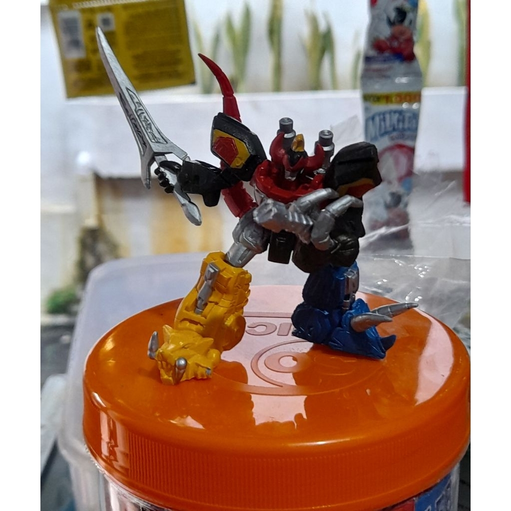 Action Figure Robot Dino Megazord Super Sentai Zyuranger - Bandai Original